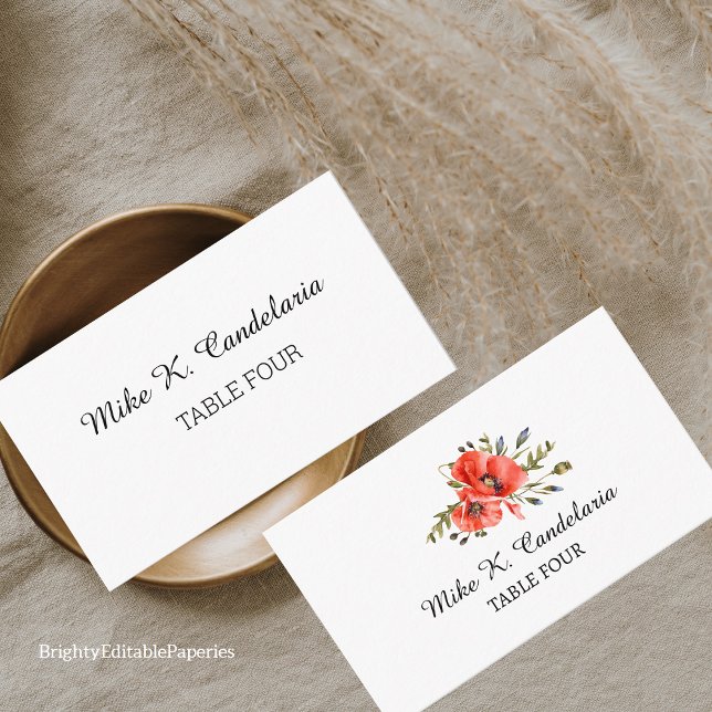 Modèle de la carte Place Bouquet (Créateur téléchargé)
