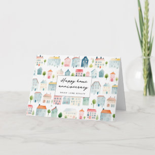Modèle de maison mignonne pour l'anniversaire de l