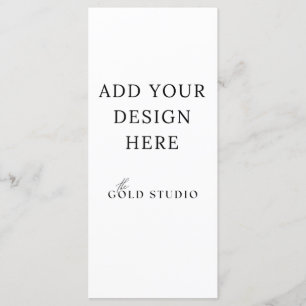 Modèle de menu vide (4 x 9)