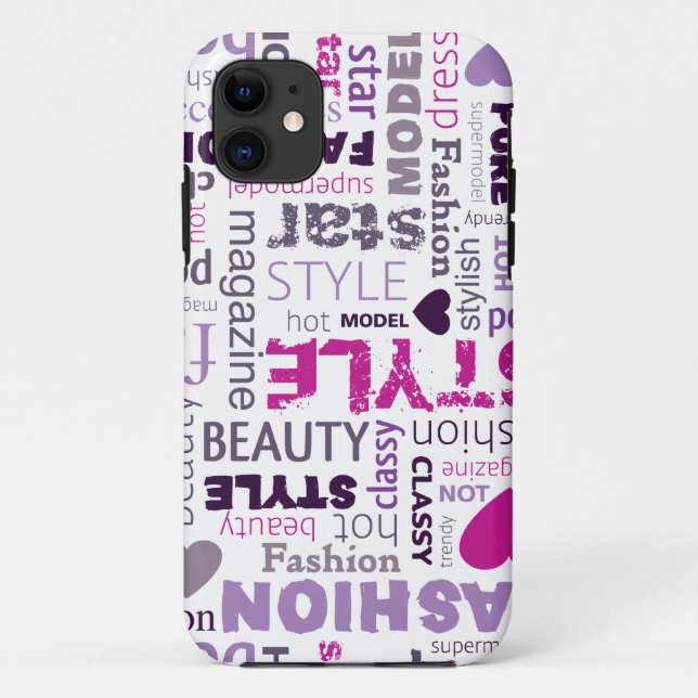 Modèle de mode iPhone 5 Mate Tough™ Coque (Dos)