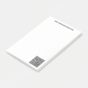 Modèle de notes Post-it® avec code QR personnalisé