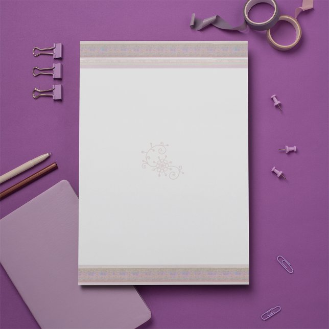 Modèle de papier à lettres personnalisé (Créateur téléchargé)