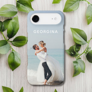 Modèle de photo à thème de mariage Nom personnalis