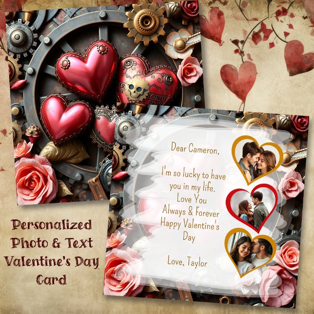 Modèle de photo pour la Saint-Valentin Steampunk g (Créateur téléchargé)