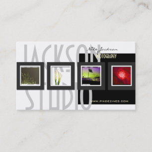 Modèle de photos cartes de visite de portefeuille
