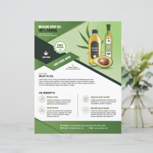 Modèle de prospectus de promotion de produit