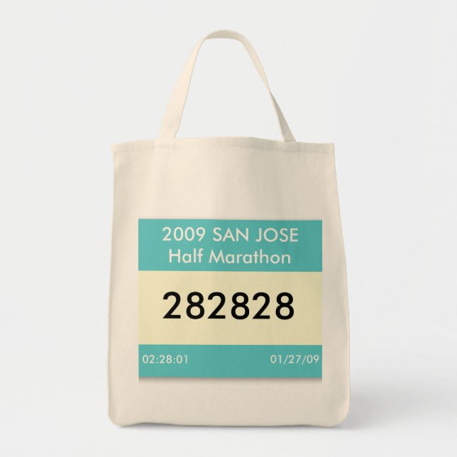 Modèle de sac à bib course (Devant)
