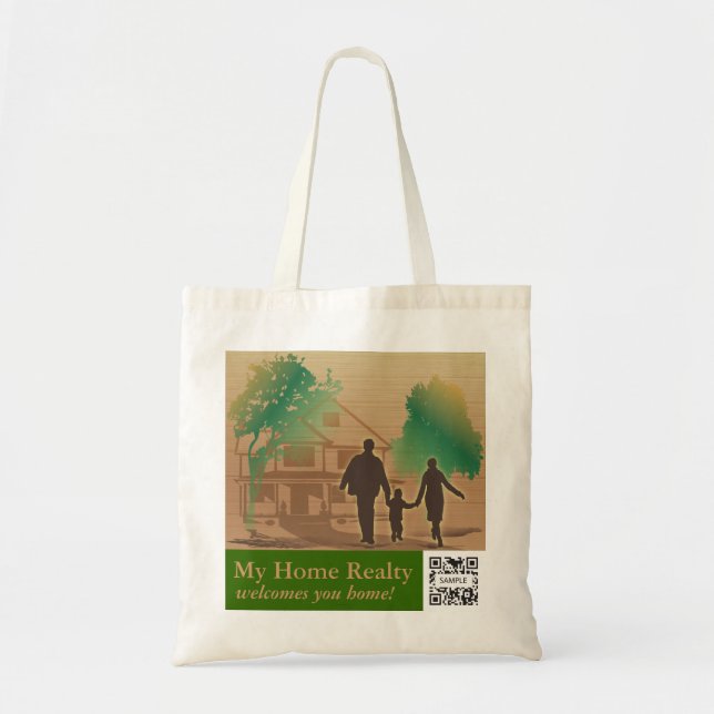 Modèle de sac mon objet immobilier à la maison (Devant)