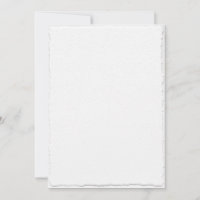 Modèle de Save the Date à bordure Faux-Deckle simp