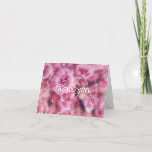Modèle de script de Merci de fleurs Roses Abstrait