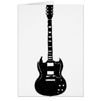 MODÈLE DE SG DE GUITARE