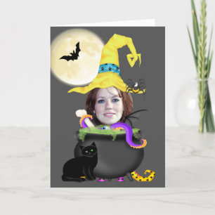 Modèle de sorcière Halloween