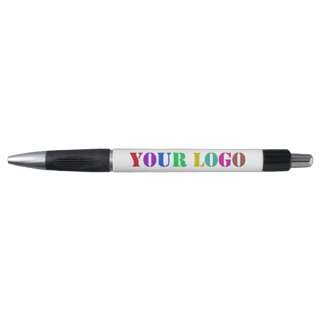 Modèle de stylo promotionnel du logo d'entreprise  (Devant)