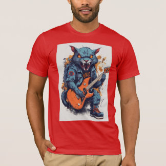 Modèle de T-shirt scray
