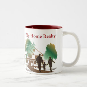 Modèle de tasse de café mon objet immobilier à la