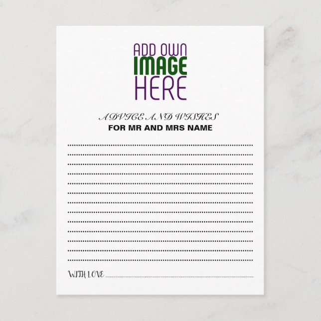 MODÈLE DE TEXTE D'IMAGE BLANCHE SIMPLE MODERNE (Devant)