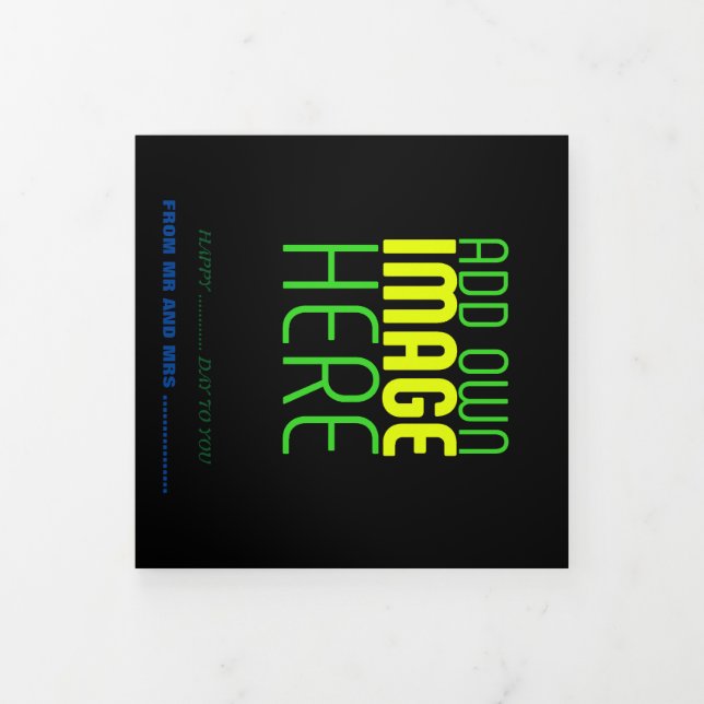 MODÈLE DE TEXTE D'IMAGE NOIRE SIMPLE ET MODERNE (Protection)