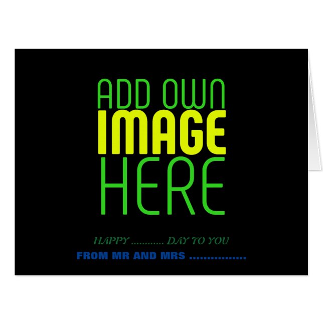 MODÈLE DE TEXTE D'IMAGE NOIRE SIMPLE ET MODERNE (Devant horizontal)