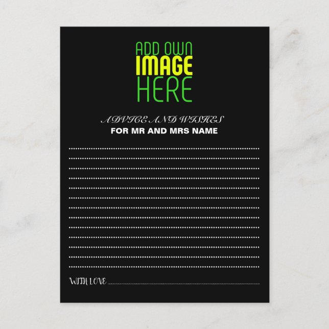 MODÈLE DE TEXTE D'IMAGE NOIRE SIMPLE ET MODERNE (Devant)
