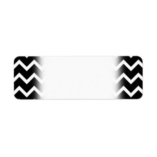 Modèle de zigzag noir et blanc