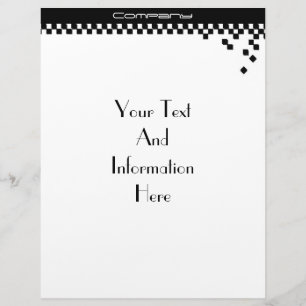 Modèle D'en-tête De Lettre En-tête professionnelle classique