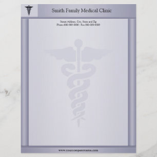Modèle D'en-tête De Lettre Médecin Médicale Docteur en chef