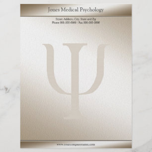 Modèle D'en-tête De Lettre Psychologue en-tête