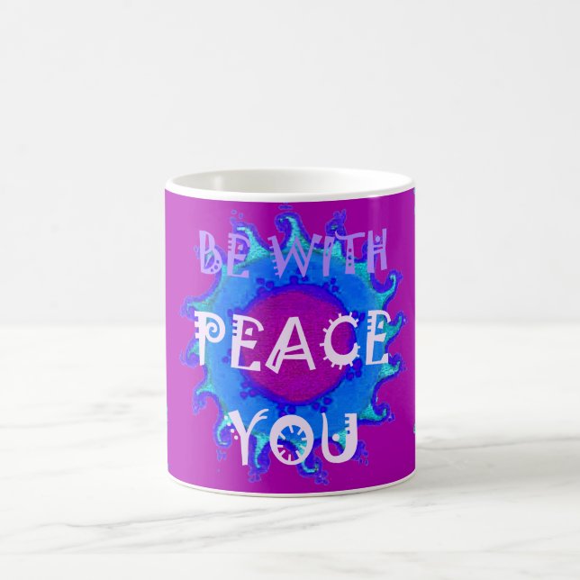 Modèle d'image de manchon de mug (Centre)