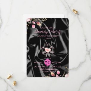 Modèle d'invitation à une fête d'anniversaire numé