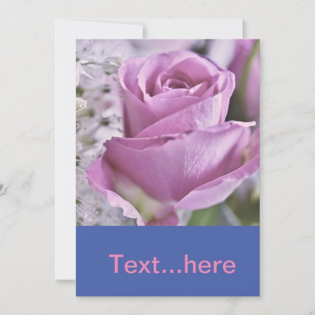 Modèle d'invitation de carte de mariage (Devant)