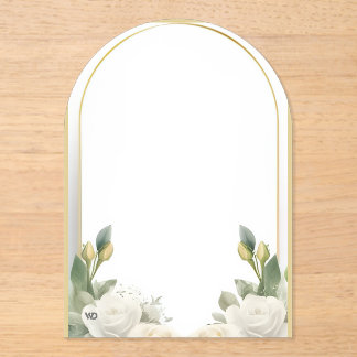 Modèle d'invitation de mariage floral élégant mode