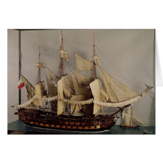 Modèle du bateau 'L'Achille (Devant horizontal)