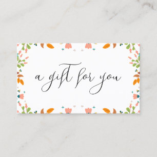 Modèle du certificat cadeau de frontière florale
