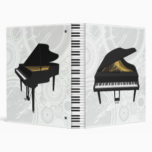 Modèle du piano à queue 3D : Classeur fait sur