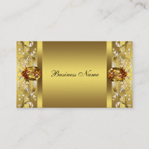 Modèle élégant de carte de visite de rouleau d'or