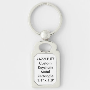Modèle fait sur commande de blanc de porte-clés