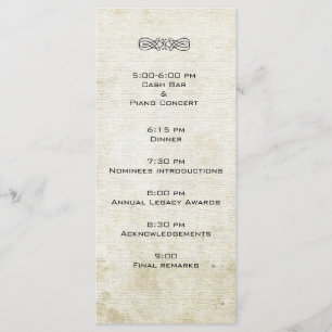 Modèle fait sur commande de programme d'événement