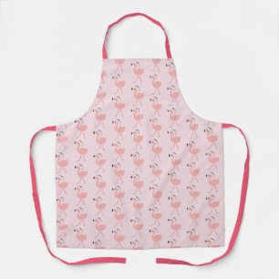 Modèle Flamingo de Père Noël mignonne - Tablier de