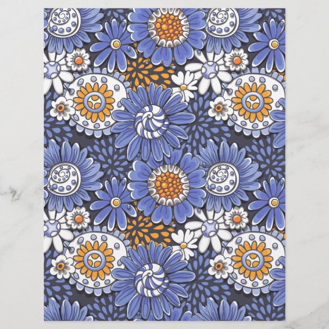 Modèle floral (Devant)