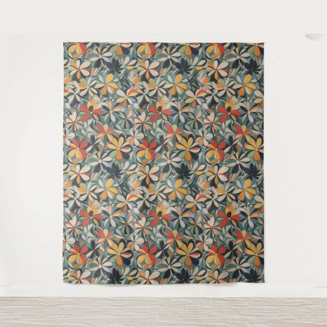 Modèle floral 11 Tapisserie (Devant)