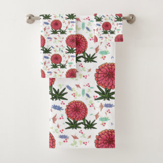 Modèle floral de Zinnia