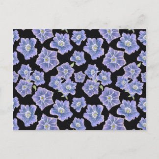 Modèle Floral Doux Violet