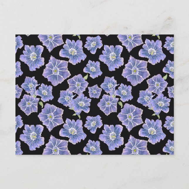 Modèle Floral Doux Violet (Devant)