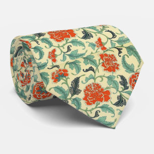 Modèle floral inspiré oriental Cravate masculine