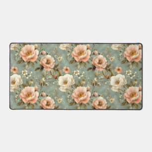 Modèle Floral rose vintage