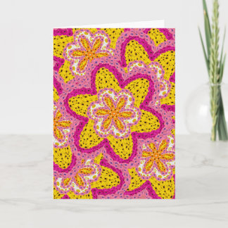 Modèle floral texturé à partir de fleurs réelles
