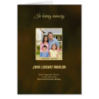 Modèle funèbre imprimable de programme