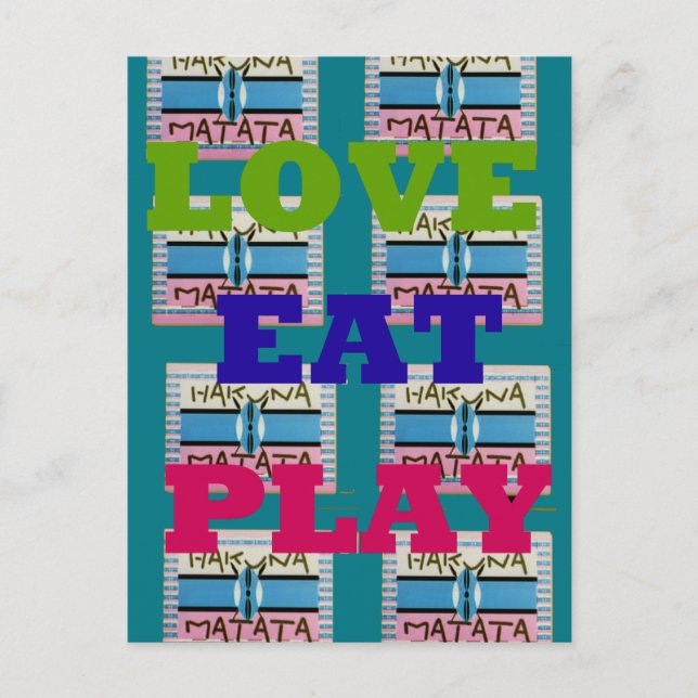 Modèle horizontal carte postale (Devant)