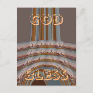 Modèle horizontal carte postale