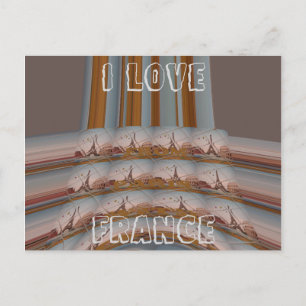 Modèle horizontal carte postale